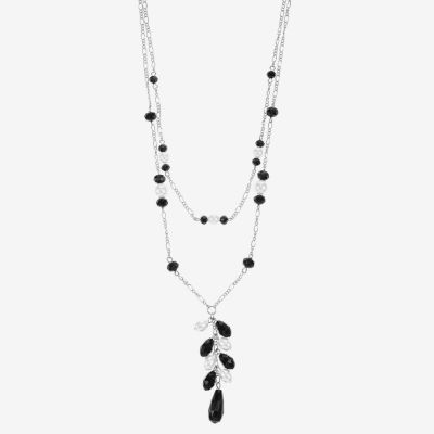 Mixit Silver Tone Womens 17 Inch Y Necklaces