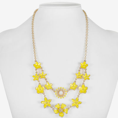 Liz Claiborne Womens 17 Inch Collar Necklace