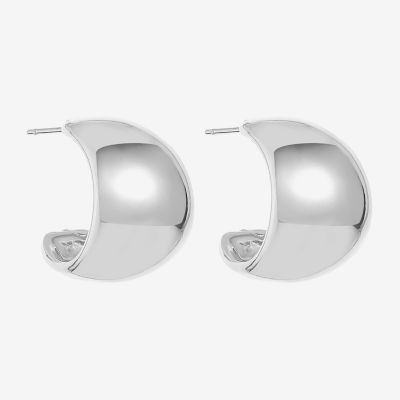 Liz Claiborne Womens 21mm Hypoallergenic Hoop Earrings