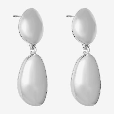 Liz Claiborne Womens Hypoallergenic Drop Earrings