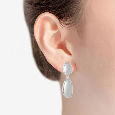 Liz Claiborne Womens Hypoallergenic Drop Earrings