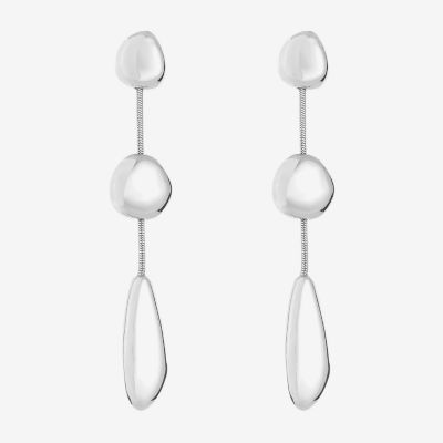 Liz Claiborne Womens Hypoallergenic Drop Earrings