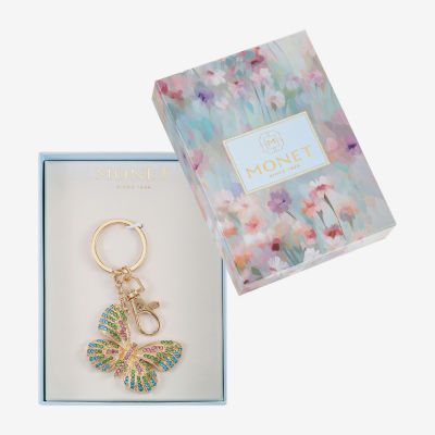 Monet Jewelry Gold Tone Gold Tone Butterfly Compact Mirror