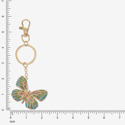 Monet Jewelry Gold Tone Gold Tone Butterfly Compact Mirror