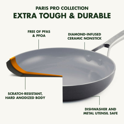 GreenPan Paris Pro Hard Anodized Ceramic Non-Stock 8" Frying Pan