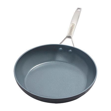 GreenPan Paris Pro Hard Anodized Ceramic Non-Stick 10 Open Frypan, One Size, Gray