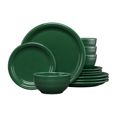 Fiesta Bistro 3-pc. Place Setting, One Size, Green