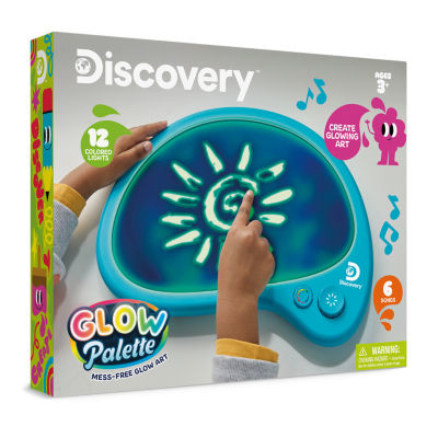 Discovery Kids Mess-Free Glow Palette Drawing Kit