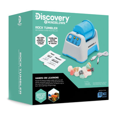 Discovery Mindblown Rock Tumbler Motorized Stone Polishing Kit