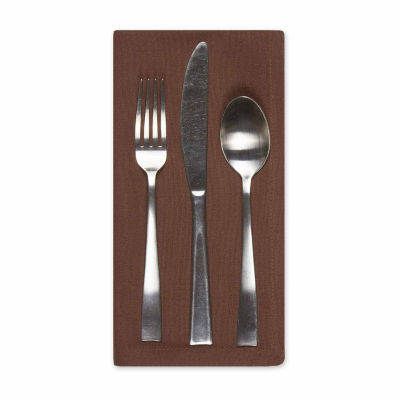 Design Imports Bark Brown 6-pc. Napkins