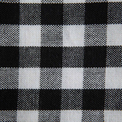 Design Imports Black/White Gingham 4-pc. Napkins