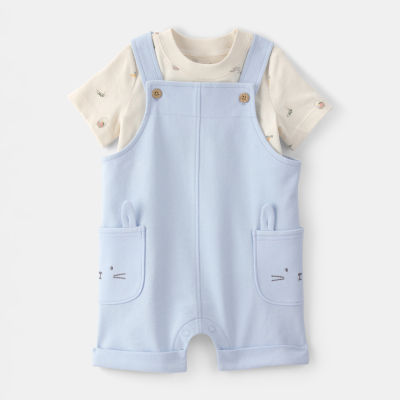 Carter's Bunny Baby Boys 2-pc. Shortall Set