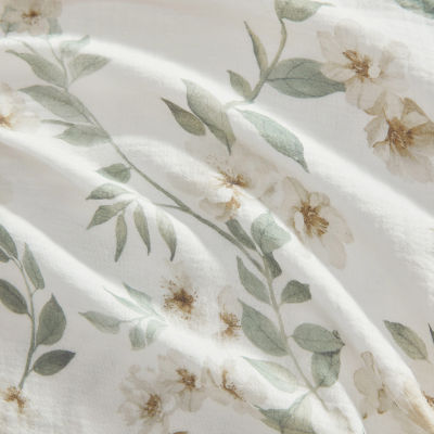 Martha Stewart Hazel Floral Easy Care Comforter Set