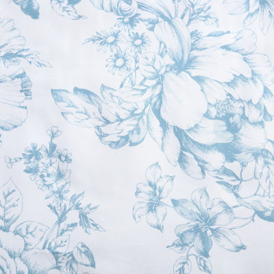 Laura Ashley Delphine Queen 3-pc. Easy Care Comforter Set