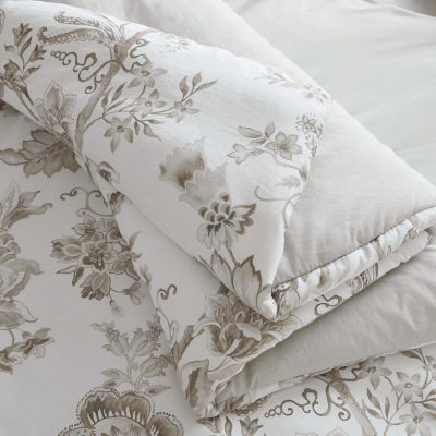 Martha Stewart Avery Floral Easy Care Duvet Cover Set