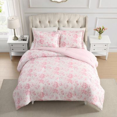 Laura Ashley Anja Toile Easy Care Comforter Set