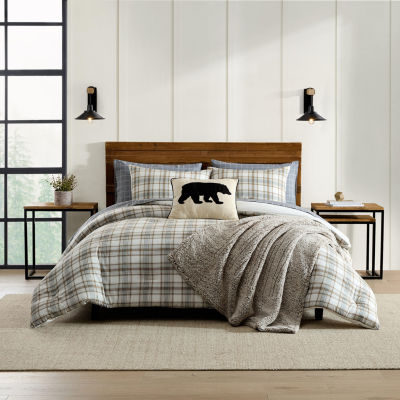 Eddie Bauer Ashland Plaid Easy Care Comforter Set