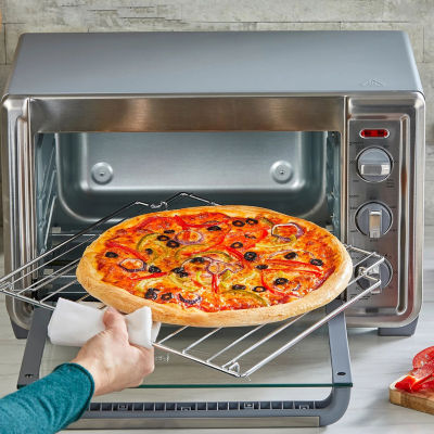 Black+Decker Air Fryer Toaster Oven TO6135-1SD, Color: Silver