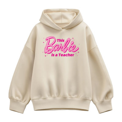 Barbie Teacher Womens Long Sleeve Barbie Hoodie