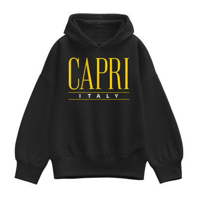 Capri Italy Womens Long Sleeve Hoodie