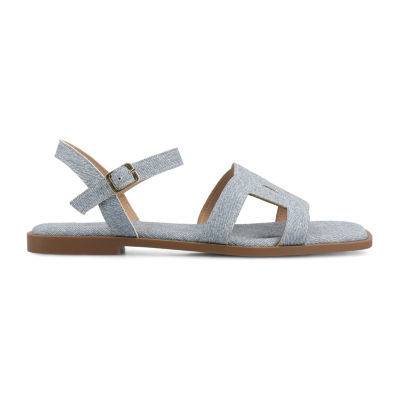 Journee Collection Womens Flat Sandals