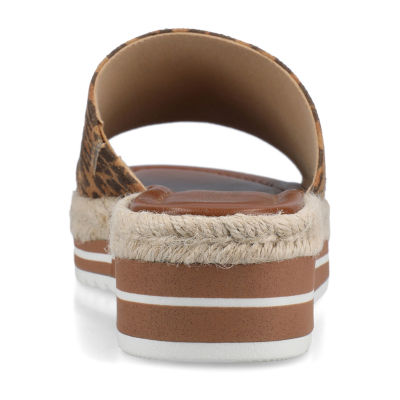 Journee Collection Womens Slide Sandals