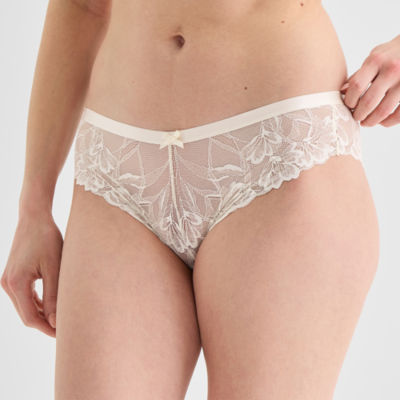 Ambrielle Tulip Lace Shine Cheeky Panty