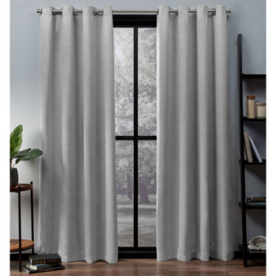 Exclusive Home Curtains Oxford Energy Saving Blackout Grommet Top Set