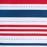 Design imports Patriotic Stripe Outdoor Tablecloth