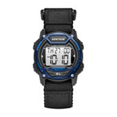 Armitron Pro Sport Mens Digital Black Strap Watch 40 8209blk