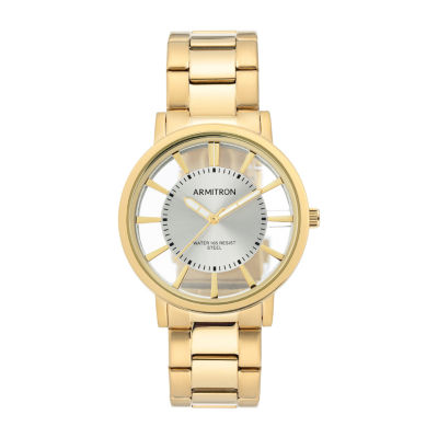 Armitron gold hotsell tone men's watch