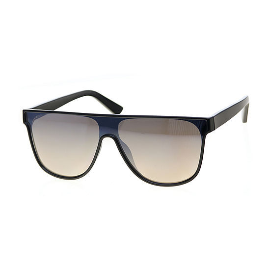 Worthington Plastic Womens UV Protection Shield Sunglasses