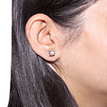 Tru Miracle Twist 1 1/2 CT. T.W. White Diamond 14K Rose Gold 7.8mm Round Stud Earrings