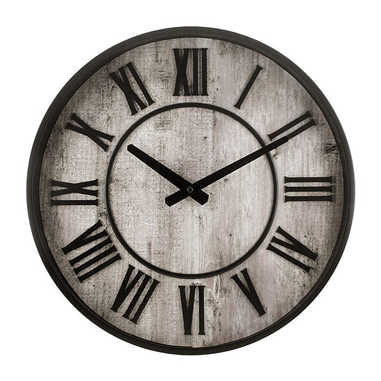 Westclox 15" Rustic Wall Clock