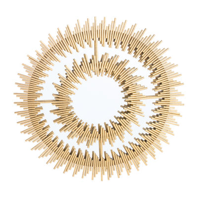Safavieh Kalani Gold Wall Mount Sunburst Wall Mirror