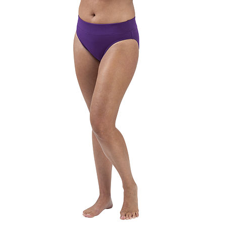 Dolfin Aquashape Moderate Brief Bikini Swimsuit Bottom, X-small, Purple