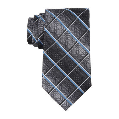 Stafford Pattern Grid Tie - JCPenney