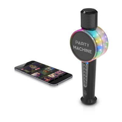SINGING MACHINE PARTY MACHINE BLUETOOTH MICROPHONE