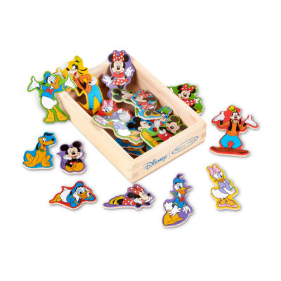 Melissa & Doug Mickey Mouse Wooden Magnets Interactive Toy