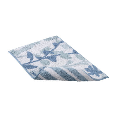 IZOD Mystic Floral Reversible Bath Rug