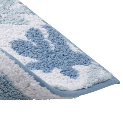 IZOD Mystic Floral Reversible Bath Rug