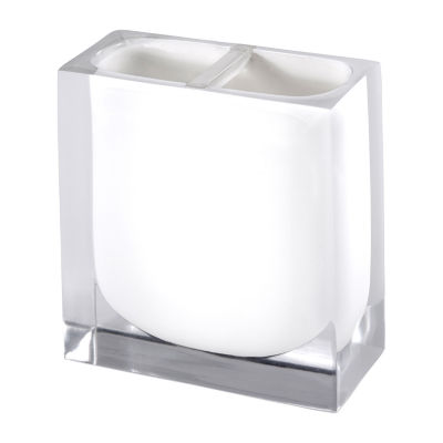 IZOD Marina White Toothbrush Holder