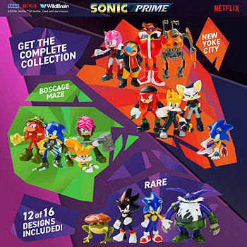 Sonic Prime Action Figures - 8 Pack Sonic the Hedgehog Action Figure -  JCPenney