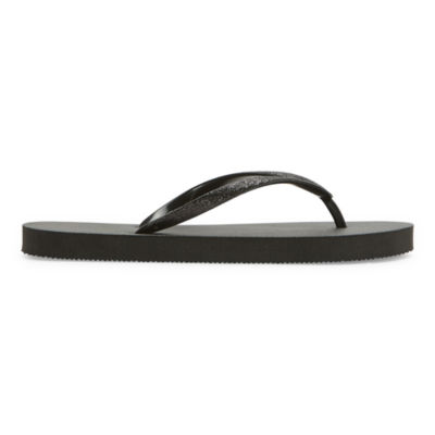 Mixit Womens Glitter Zori Flip-Flops