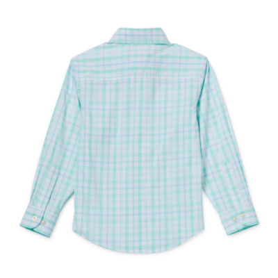 IZOD Little & Big Boys Spread Collar Long Sleeve Shirt + Tie Set