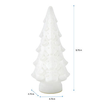 ADVEN Crystal Christmas Tree with LED Lights Tabletop Battery