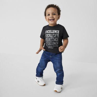Hope & Wonder Black History Month Toddler Short Sleeve 'Black Excellence' Graphic T-Shirt
