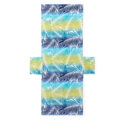 Outdoor Oasis Lounge Ombre Palm Leaves Beach Towel, Color Multi JCPenney