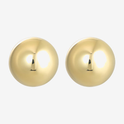 14K Gold Ball Stud Earrings JCPenney