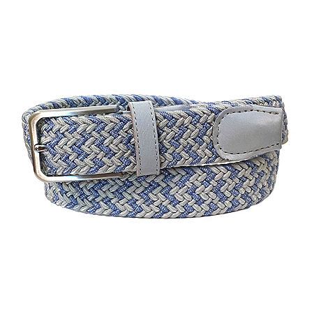 Florsheim Myles Mens Belt, Large, Blue